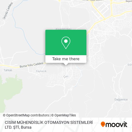 CİSİM MÜHENDİSLİK OTOMASYON SİSTEMLERİ LTD. ŞTİ map