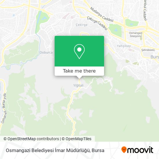 Osmangazi Belediyesi İmar Müdürlüğü map