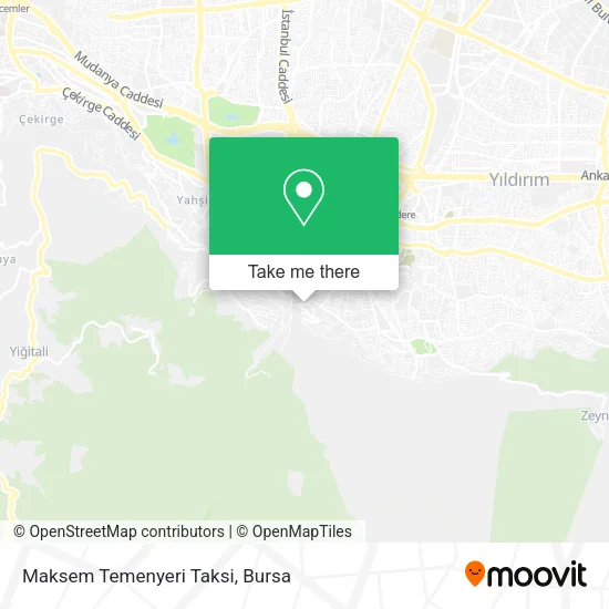 Maksem Temenyeri Taksi map