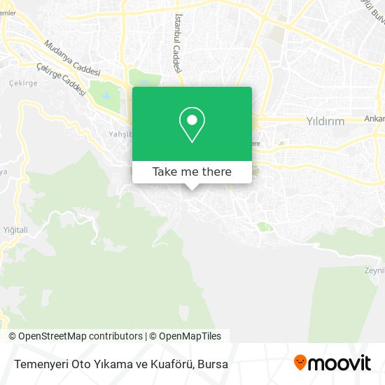 Temenyeri Oto Yıkama ve Kuaförü map