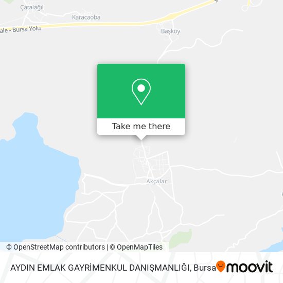 AYDIN EMLAK GAYRİMENKUL DANIŞMANLIĞI map