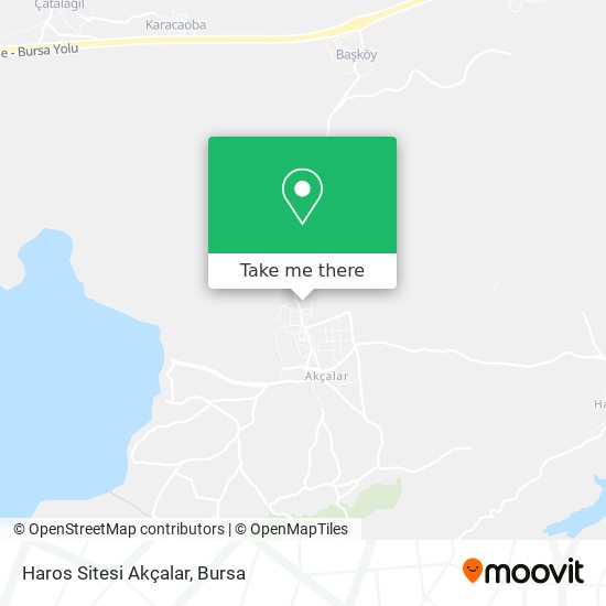 Haros Sitesi Akçalar map