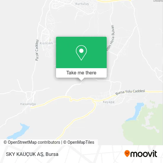 SKY KAUÇUK AŞ map