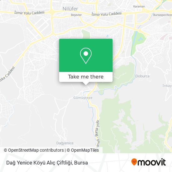 Dağ Yenice Köyü Alıç Çiftliği map