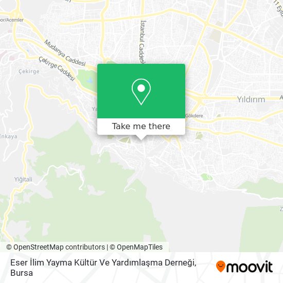Eser İlim Yayma Kültür Ve Yardımlaşma Derneği map