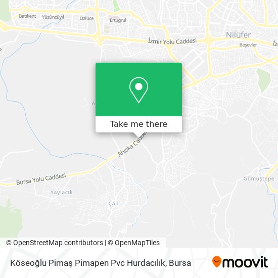 Köseoğlu Pimaş Pimapen Pvc Hurdacılık map