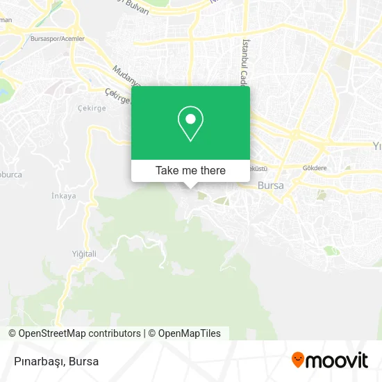Pınarbaşı map