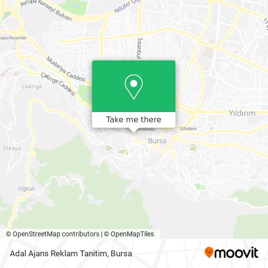Adal Ajans Reklam Tanitim map