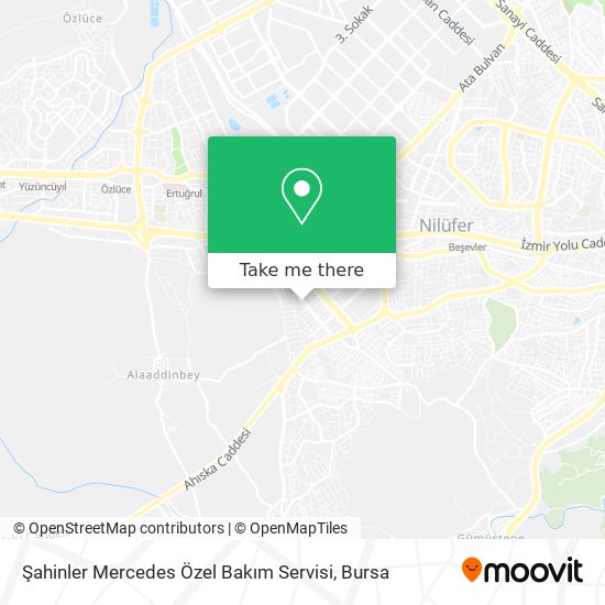 Şahinler Mercedes Özel Bakım Servisi map