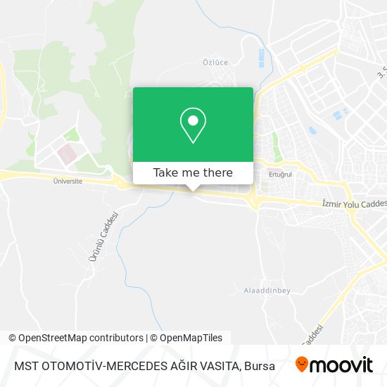 MST OTOMOTİV-MERCEDES AĞIR VASITA map