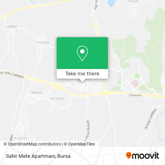 Sahir Mete Apartmanı map