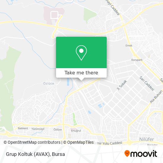 Grup Koltuk (AVAX) map