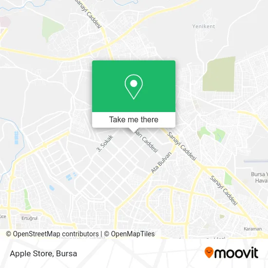 Apple Store map
