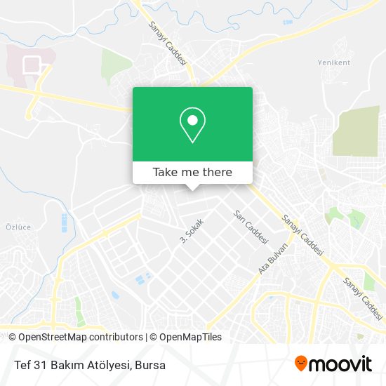 Tef 31 Bakım Atölyesi map