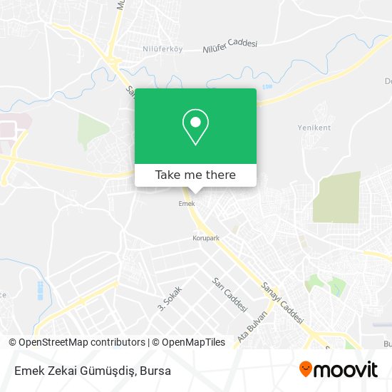 Emek Zekai Gümüşdiş map