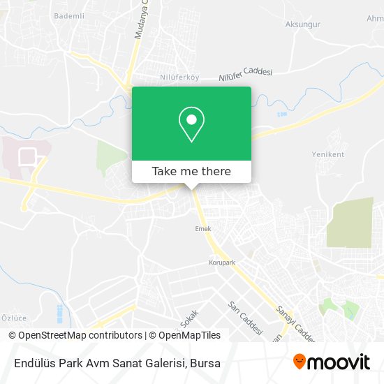 Endülüs Park Avm Sanat Galerisi map