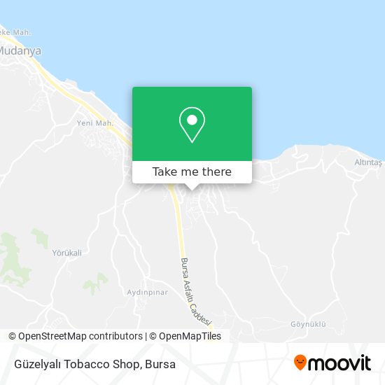 Güzelyalı Tobacco Shop map