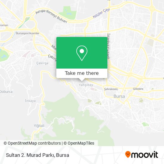 Sultan 2. Murad Parkı map