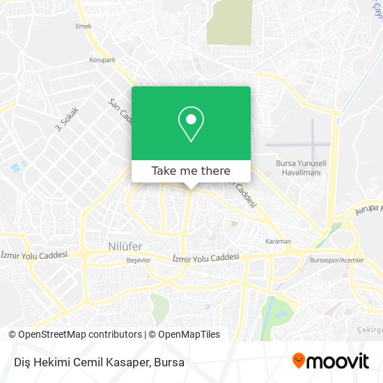 Diş Hekimi Cemil Kasaper map
