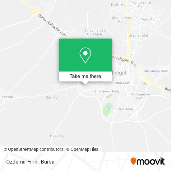 Ozdemır Fırını map