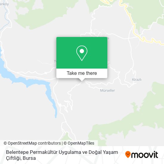 Belentepe Permakültür Uygulama ve Doğal Yaşam Çiftliği map