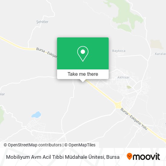 Mobiliyum Avm Acil Tıbbi Müdahale Ünitesi map