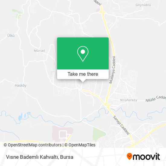 Vısne Bademlı Kahvaltı map