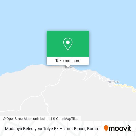 Mudanya Belediyesi Trilye Ek Hizmet Binası map