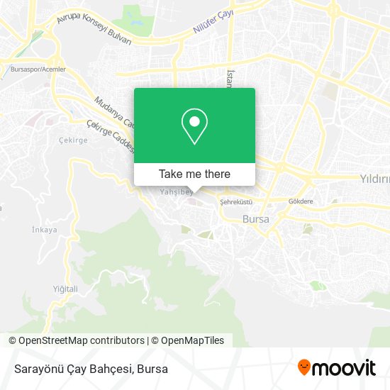 Sarayönü Çay Bahçesi map