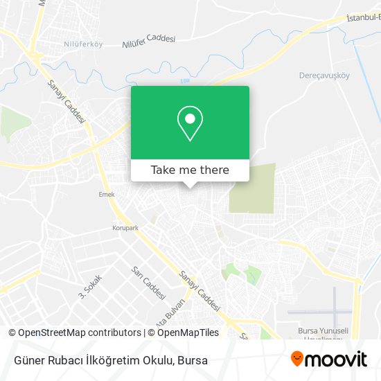 Güner Rubacı İlköğretim Okulu map