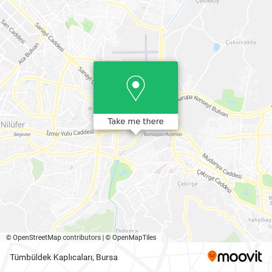 Tümbüldek Kaplıcaları map