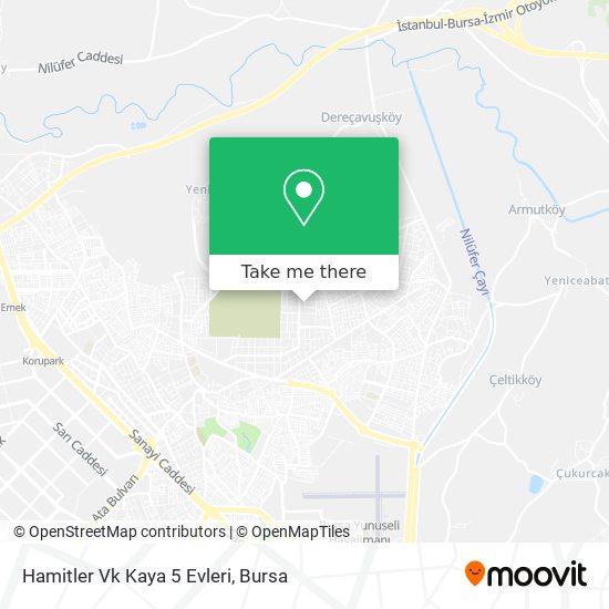 Hamitler Vk Kaya 5 Evleri map