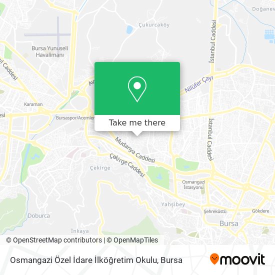 Osmangazi Özel İdare İlköğretim Okulu map