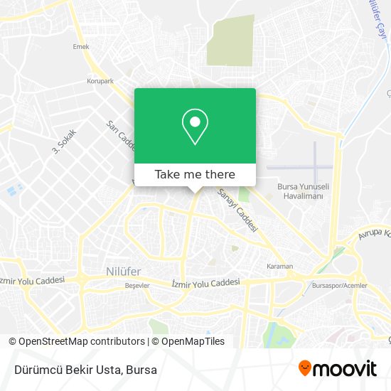 Dürümcü Bekir Usta map