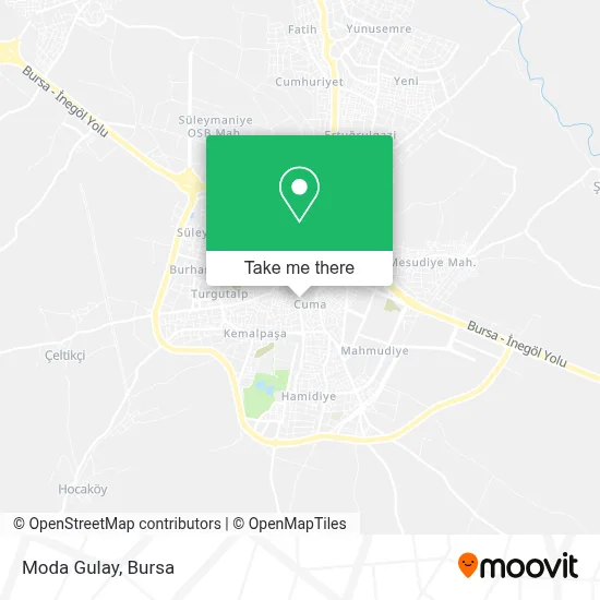 Moda Gulay map