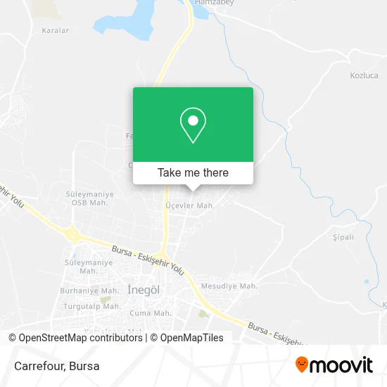 Carrefour map
