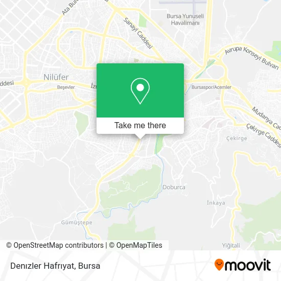 Denızler Hafrıyat map