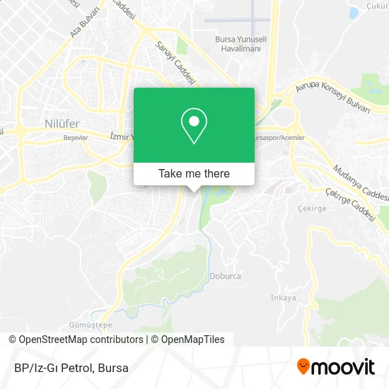 BP/Iz-Gı Petrol map