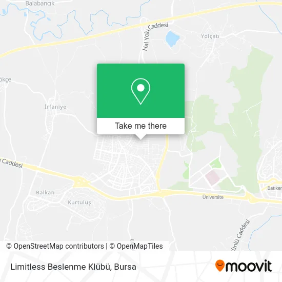 Limitless Beslenme Klübü map