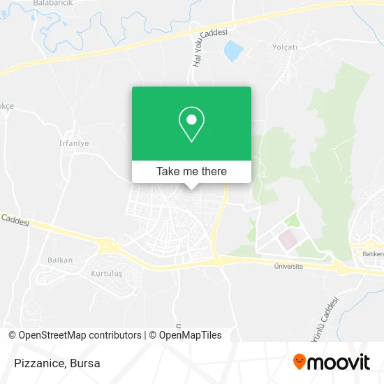 Pizzanice map