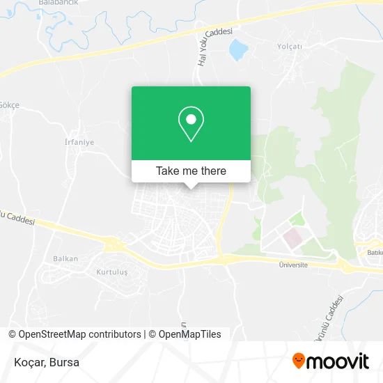 Koçar map