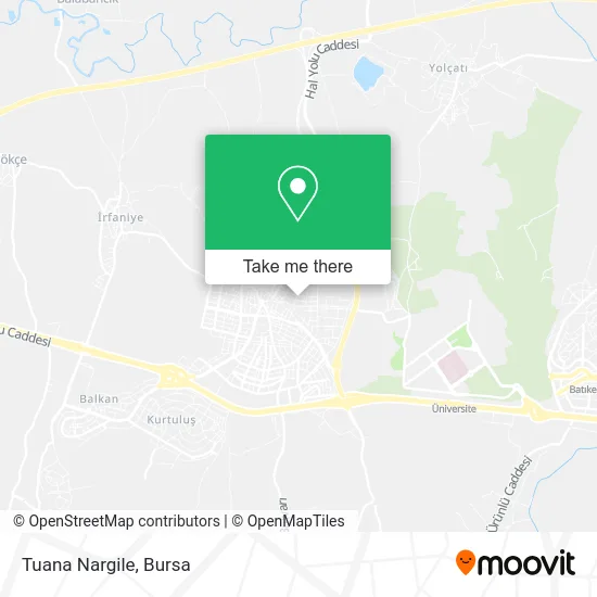 Tuana Nargile map
