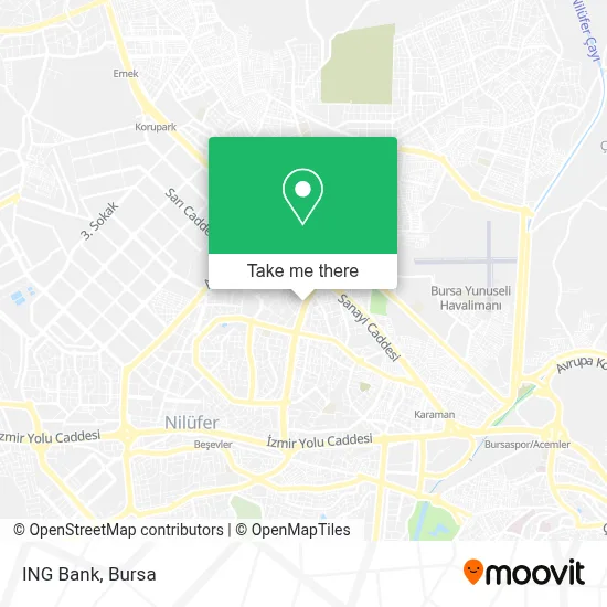 ING Bank map