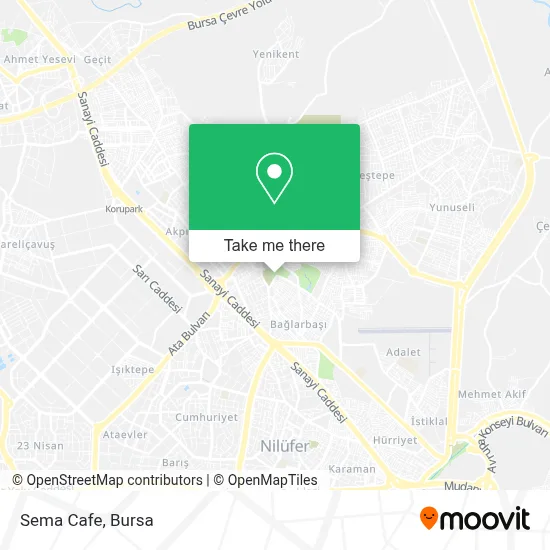 Sema Cafe map