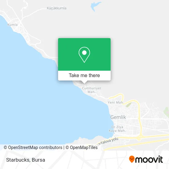 Starbucks map