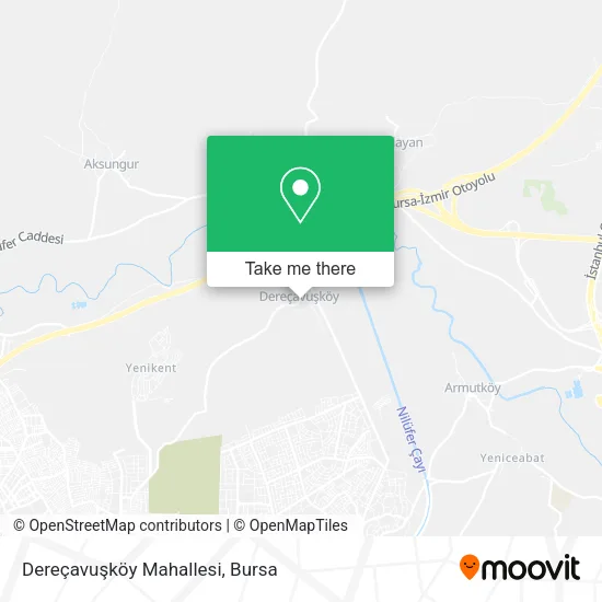 Dereçavuşköy Mahallesi map