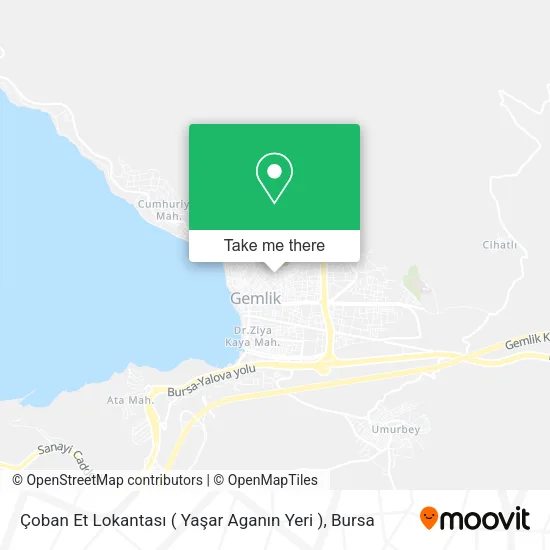 Çoban Et Lokantası ( Yaşar Aganın Yeri ) map