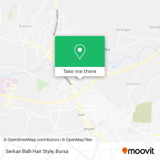 Serkan Ballı Hair Style map