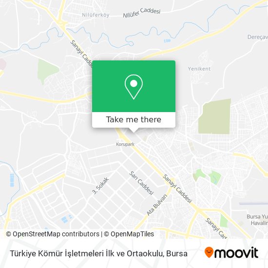 Türkiye Kömür İşletmeleri İlk ve Ortaokulu map