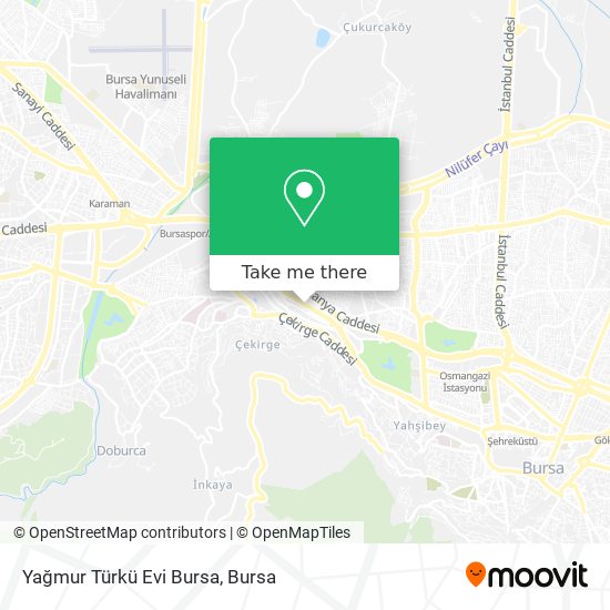 Yağmur Türkü Evi Bursa map